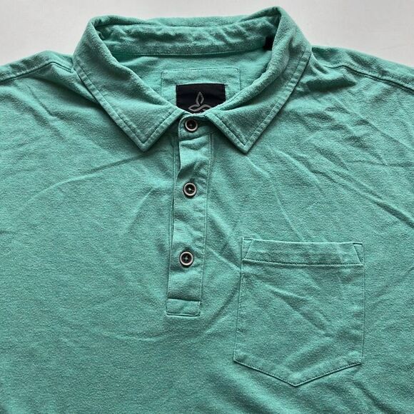 PrAna Polo Shirt Men’s XL - Picture 2 of 8